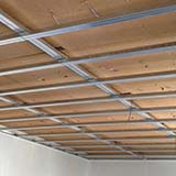 FiberTherm wood fibre board ceiling