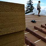 FiberTherm wood fibre board roof density 160